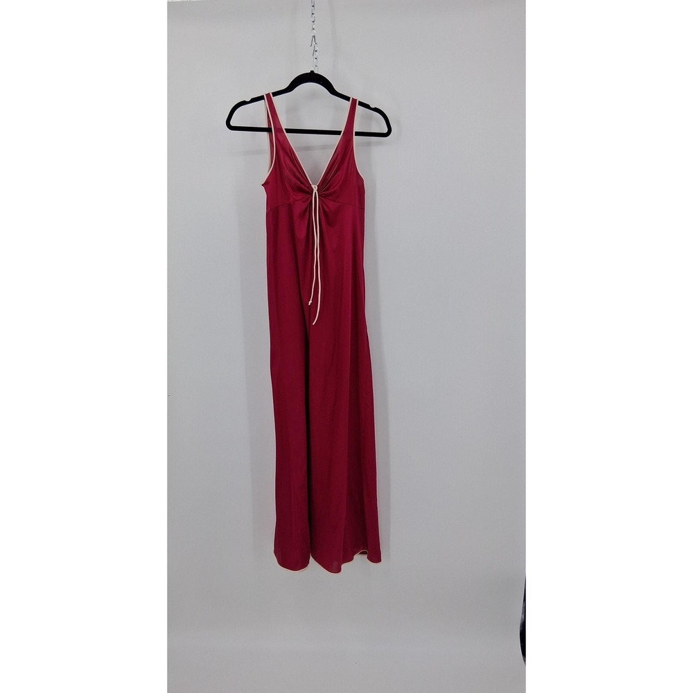 Vintage 70s Vassarette Keyhole Long Nightgown Small